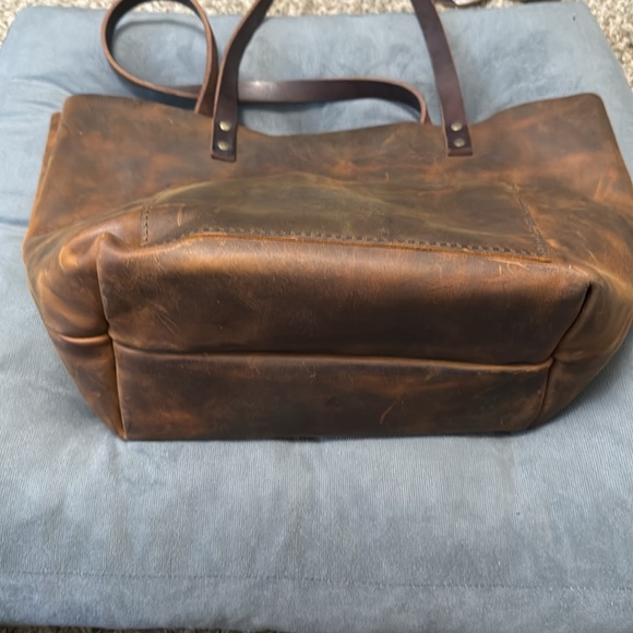 Portland Leather Goods Large Classic Tote in Canyon - Picture 4 of 5